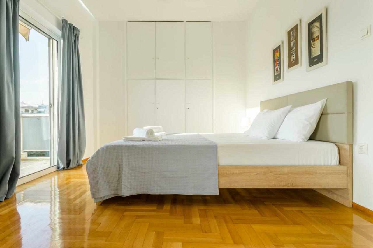 Bright 2 Bedrooms Apt. In The Heart Of Athens W Stunning Views To Acropolis Dış mekan fotoğraf